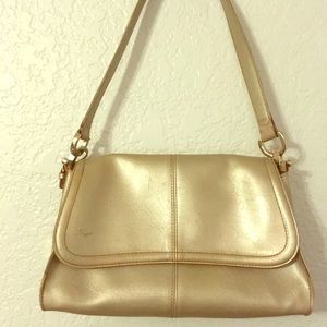 Liz Claiborne golden purse